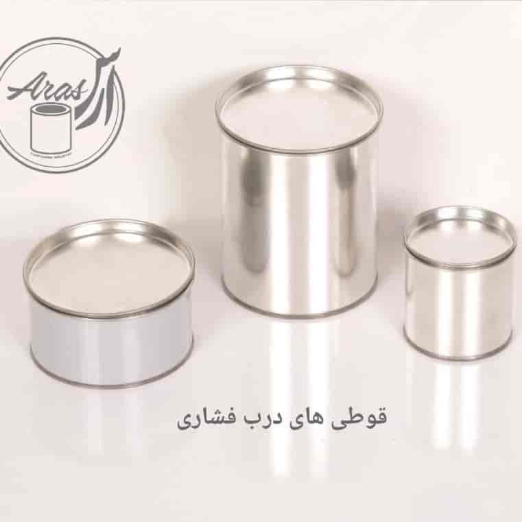 أنواع العلب المعدنية ذات الأغطية القابلة للدفع